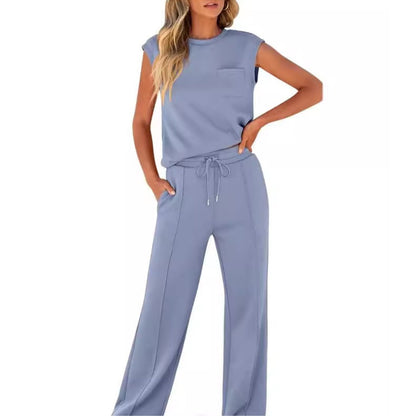 Comfortable Apricot Loungewear Set for Women with Everyday Wear Soft Finish Classic Cut Relaxed Style