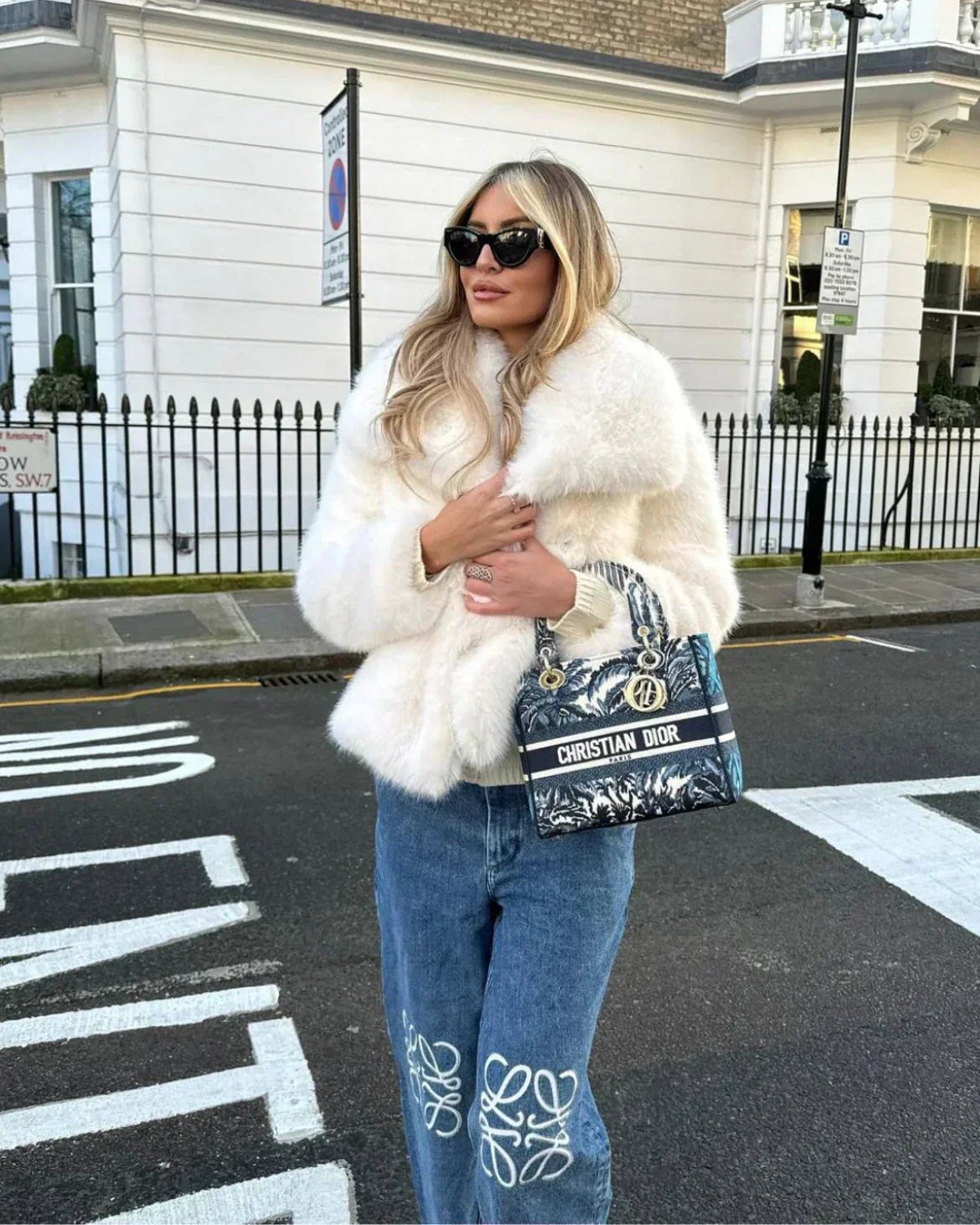 Comfortable Beige Faux Fur Coat for Women with Plush Relaxed Fit Soft Finish Everyday Style