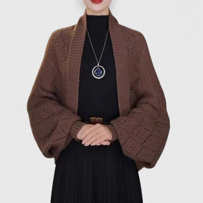 Comfortable Black Cardigan Sweater for Women with Everyday Wear Soft Finish Classic Cut Relaxed Style