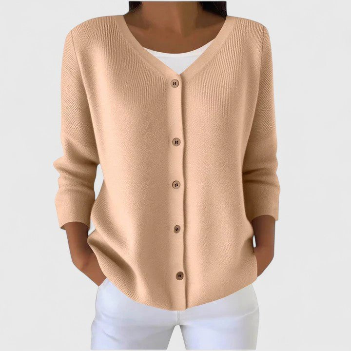Comfortable Black Cardigan Sweater for Women with Hooded Long Sleeve Button Front Relaxed Style
