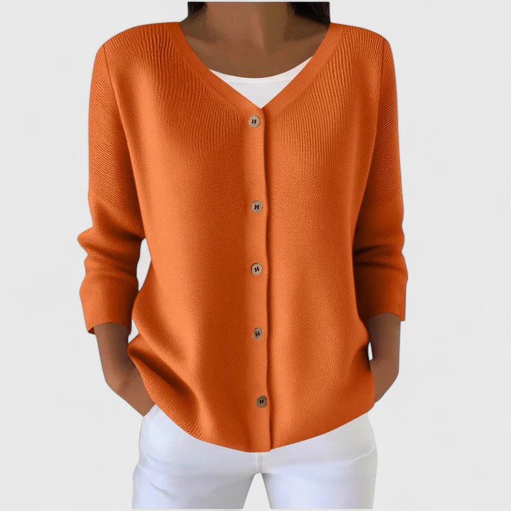 Comfortable Black Cardigan Sweater for Women with Hooded Long Sleeve Button Front Relaxed Style