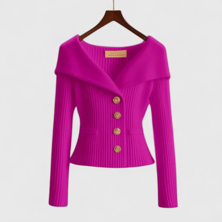 Comfortable Black Cardigan Sweater for Women with Relaxed Fit Knit Everyday Wear Cosy Style