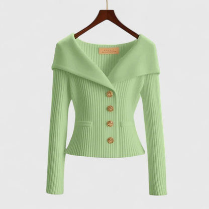 Comfortable Black Cardigan Sweater for Women with Relaxed Fit Knit Everyday Wear Cosy Style