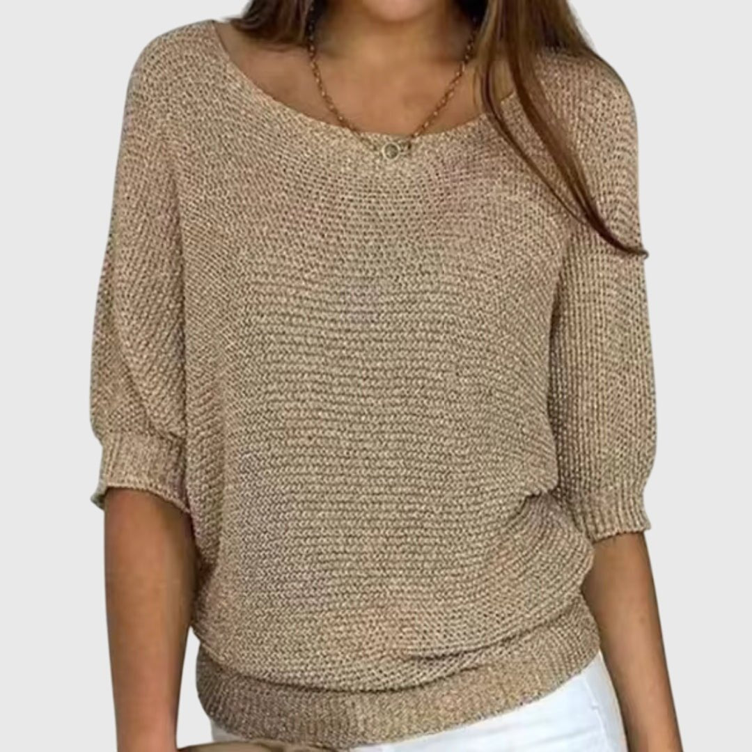 Comfortable Black Sweater for Women with Everyday Wear Soft Finish Classic Cut Relaxed Style