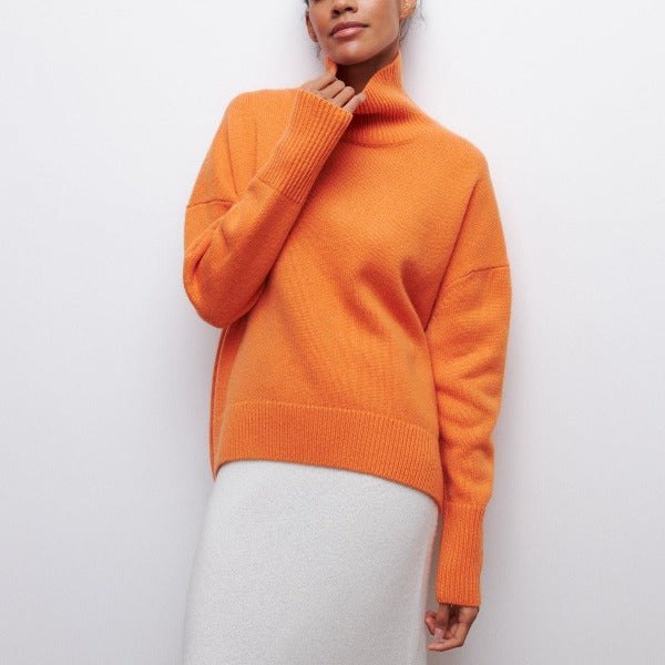 Comfortable Black Sweater for Women with Relaxed Fit Everyday Wear Soft Finish Layered Style