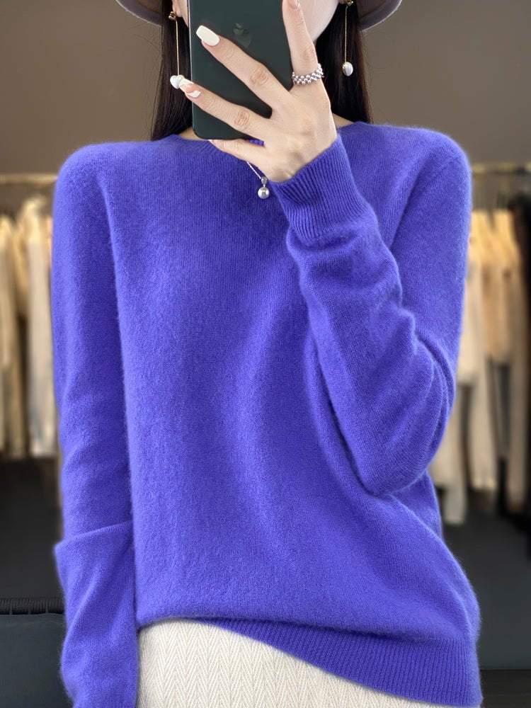 Comfortable Black Sweater for Women with Relaxed Fit Soft Finish Classic Cut Everyday Style