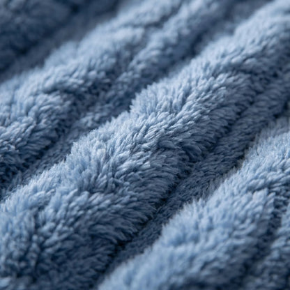 Comfortable Blue Pajamas for Women with Elastic Waist Drawstring Waist Fleece Lined Cosy Style