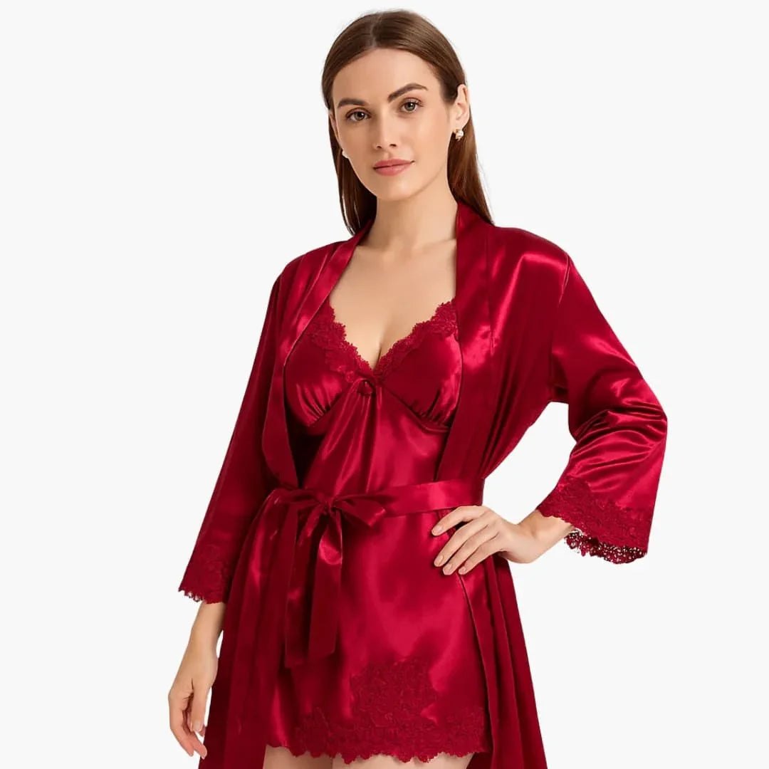 Comfortable Blue Pajamas for Women with Long Sleeve Button Front Elastic Waist Cosy Style