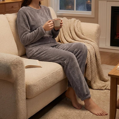Comfortable Brown Pajamas for Women with Button Front Relaxed Fit Soft Finish Everyday Style