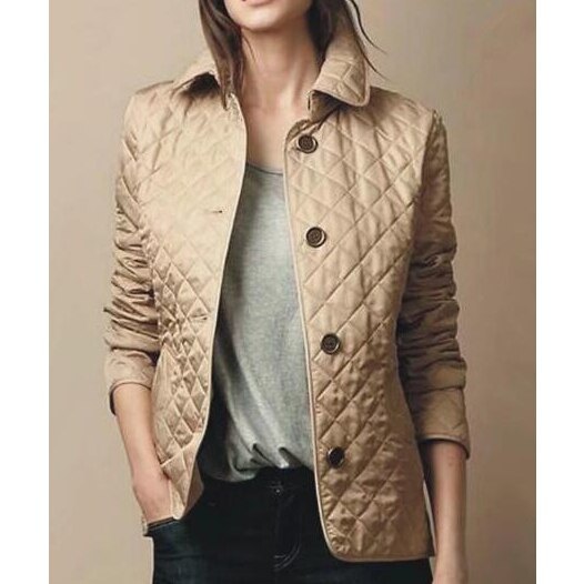 Comfortable Burgundy Quilted Jacket for Women with Button Front Relaxed Fit Everyday Wear Outdoor Style