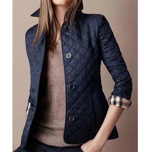 Comfortable Burgundy Quilted Jacket for Women with Button Front Relaxed Fit Everyday Wear Outdoor Style