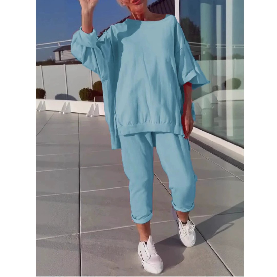 Comfortable Pink Loungewear Set for Women with Relaxed Fit Soft Finish Classic Cut Everyday Style