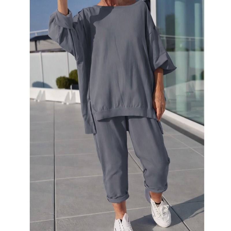 Comfortable Pink Loungewear Set for Women with Relaxed Fit Soft Finish Classic Cut Everyday Style