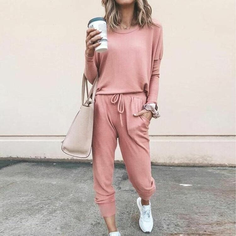 Comfortable Pink PJ Pants for Women with Everyday Wear Soft Finish Classic Cut Relaxed Style