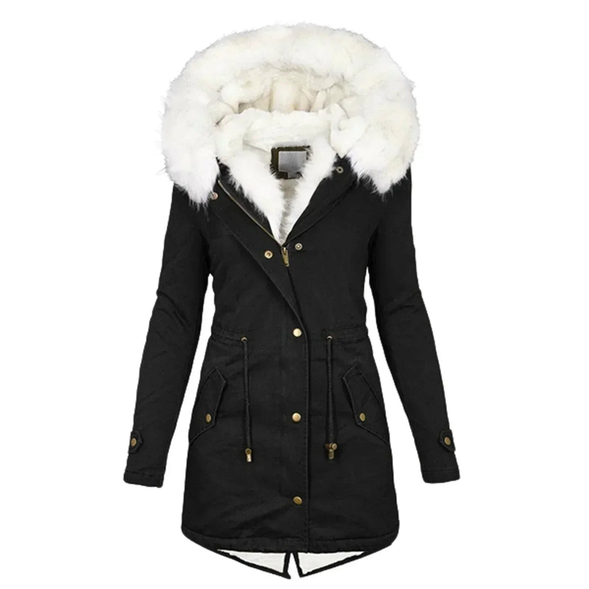 Comfortable Pink Winter Jacket for Women with Relaxed Fit Everyday Wear Soft Finish Layered Style