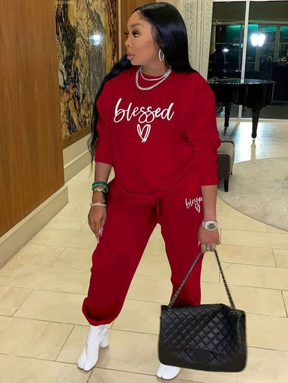 Comfortable Red Loungewear Set for Women with Relaxed Fit Soft Finish Classic Cut Everyday Style