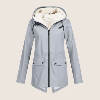 Comfortable Red Winter Jacket for Women with Relaxed Fit Everyday Wear Soft Finish Winter Style