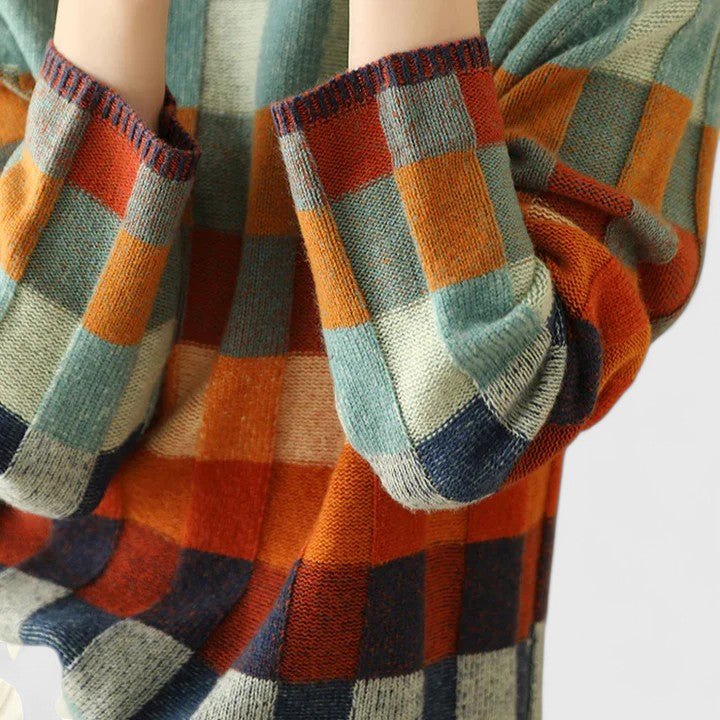 Comfortable Sweater for Women with Turtleneck Relaxed Fit Everyday Wear Cosy Style