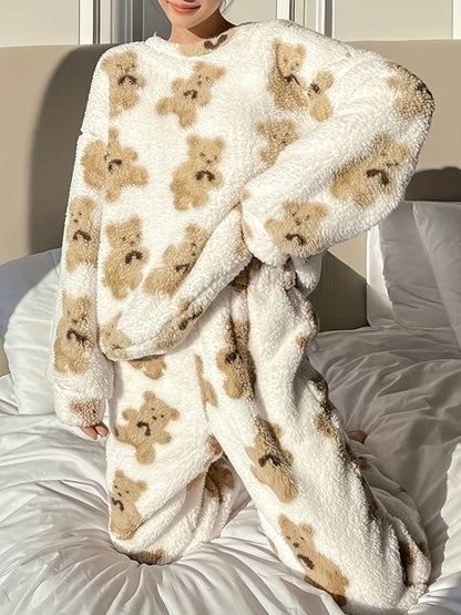 Comfortable White PJ Pants for Women with Everyday Wear Soft Finish Classic Cut Relaxed Style