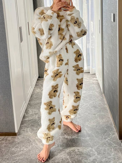 Comfortable White PJ Pants for Women with Everyday Wear Soft Finish Classic Cut Relaxed Style