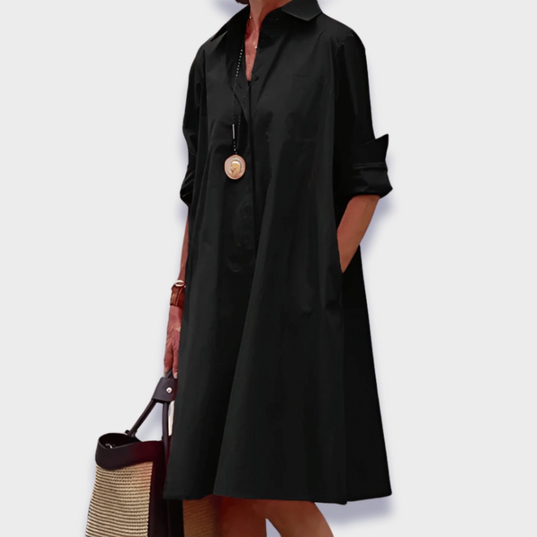 Elegant Red Dress for Women with Relaxed Fit Everyday Wear Soft Finish Occasion Style