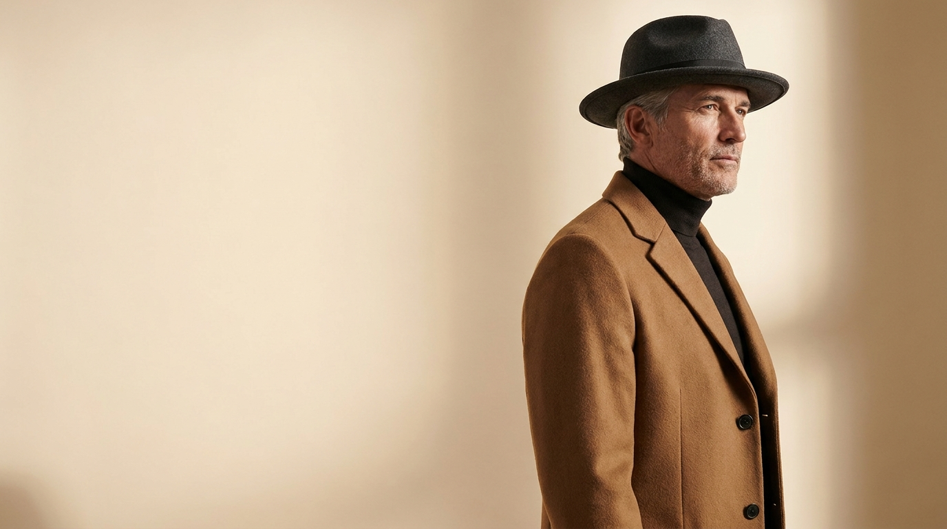 A man wearing an Oliver Sorensen hat