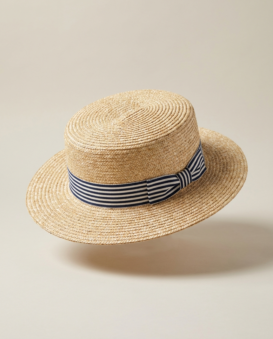 The Positano — Boater Hat
