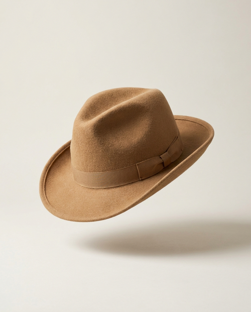 The Aspen — Camel Fedora