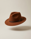 The Hudson — Cognac Fedora